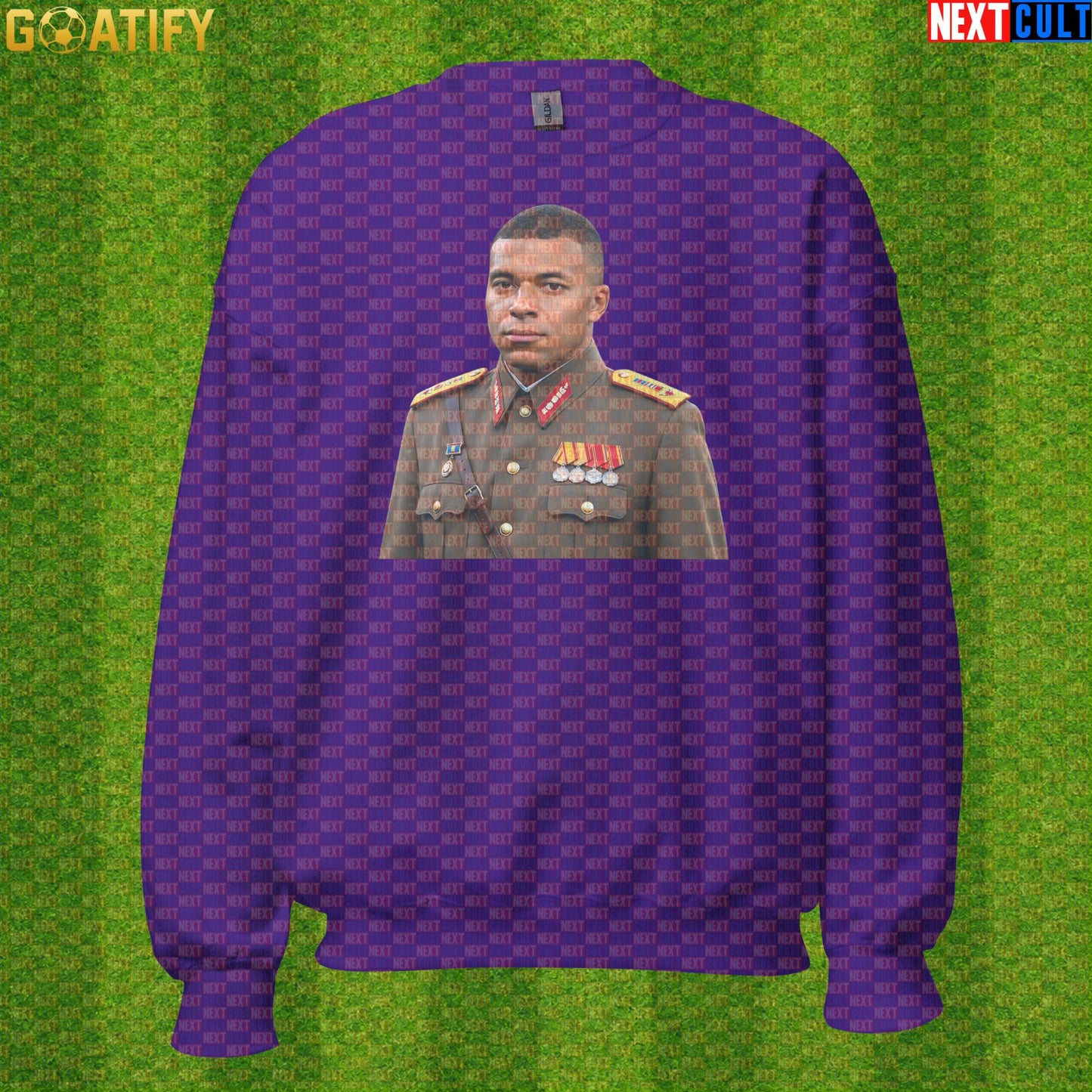 Kylian Mbappe Sweatshirt – El Dictator Soccer Meme Crewneck Gift for France Football Fans Purple Sweatshirts Next Cult Brand