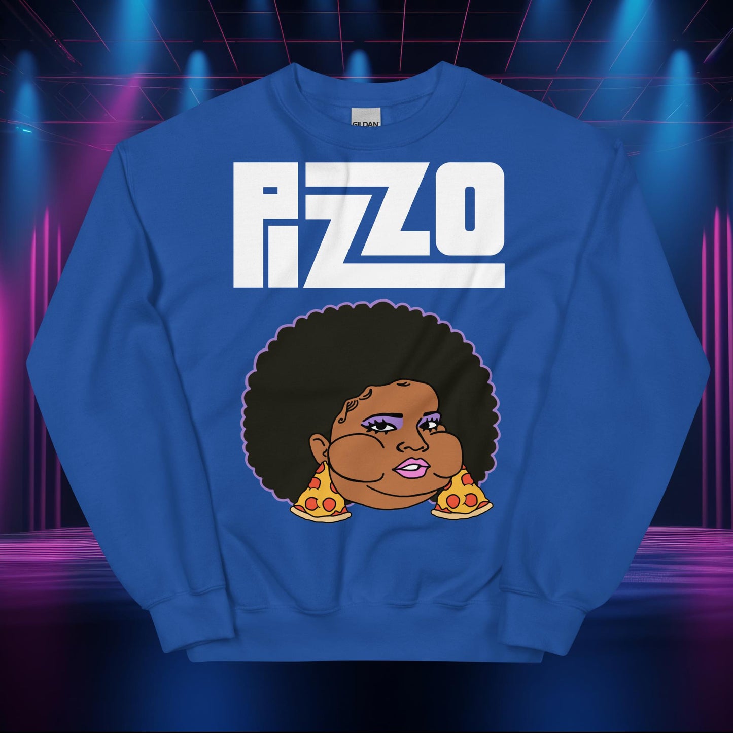 Pizzo Lizzo Pizza Lizzo Merch Lizzo Gift Body Positivity Body empowerment Lizzo Sweatshirt Royal Sweatshirts Lizzo Music Next Cult Brand