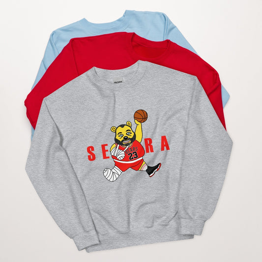 Air Segura, Tom Segura Basketball, Your Mom's House (YMH), 2 Bears 1 Cave, Funny Unisex Sweatshirt Sport Grey Sweatshirts 2 Bears 1 Cave Air Segura Podcasts Stand-up Comedy Tom Segura YMH Next Cult Brand