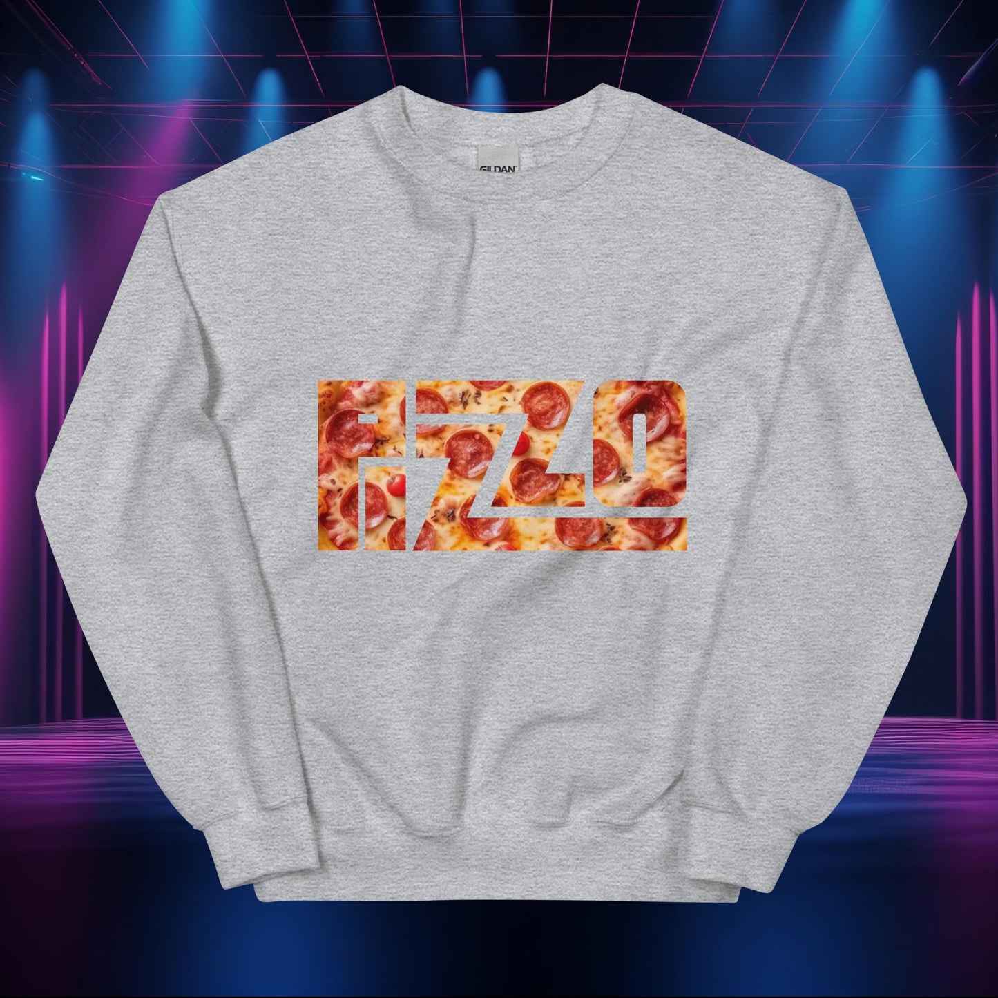 Pizzo Logo Lizzo Pizza Lizzo Merch Lizzo Gift Body Positivity Body empowerment Lizzo Unisex Sweatshirt Sport Grey Sweatshirts Lizzo Music Next Cult Brand