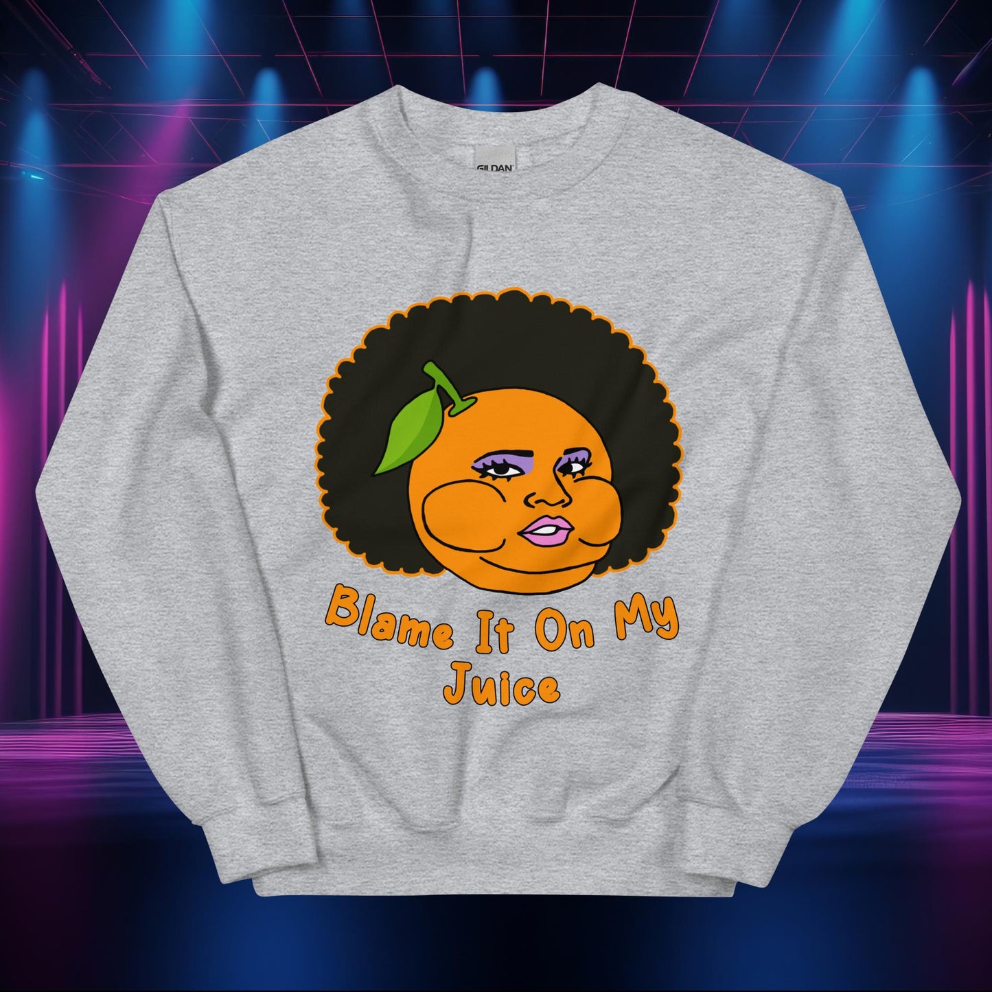 Blame It On My Juice Lizzo Special Tour Lizzo Merch Lizzo Gift Lizzo Song Lyrics Lizzo Unisex Sweatshirt Sport Grey Sweatshirts Lizzo Music Next Cult Brand