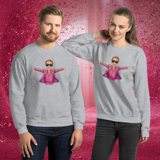Ken Barbie Ryan Gosling I'm Just Ken Unisex Sweatshirt Sport Grey Sweatshirts Barbie Celebrities Ken Movies Ryan Gosling Next Cult Brand