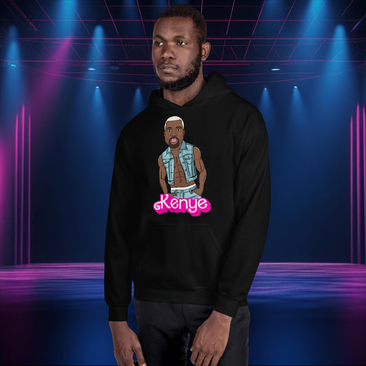 Kanye West Hoodie Kanye Jumper Kanye Pullover Barbie Hoodie Barbie Jumper Ken Hoodie Ken Jumper Ryan Gosling Hoodie Barbie Gift Ken Gift Black Hoodies Barbie Kanye West Ken Movies Music Next Cult Brand