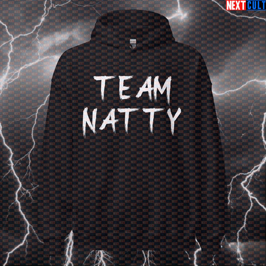 Team Natty Gym Hoodie | Funny Natural Bodybuilding Hooded Sweatshirt For Lifters | Fitness Meme Jumper Hoodies Bodybuilding Fitness Gym Natty Pump Cover Workout Next Cult Brand