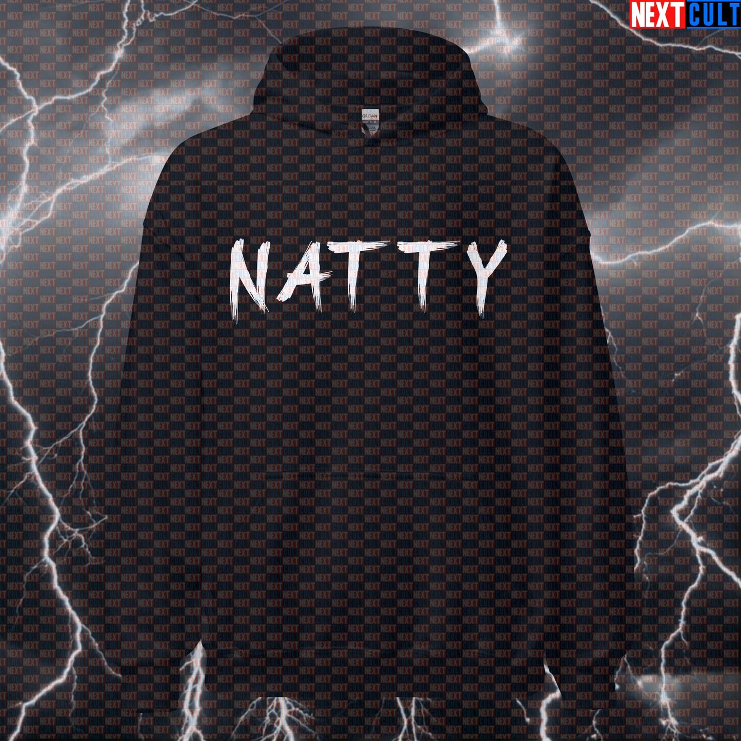 Natty Gym Bro Hoodie | Funny Natural Bodybuilding Hooded Sweatshirt | Workout Meme Pullover For Lifters Hoodies Bodybuilding Fitness Gym Natty Pump Cover Workout Next Cult Brand