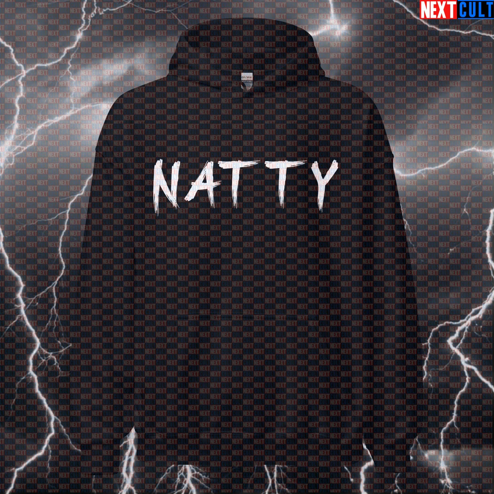 Natty Gym Bro Hoodie | Funny Natural Bodybuilding Hooded Sweatshirt | Workout Meme Pullover For Lifters Hoodies Bodybuilding Fitness Gym Natty Pump Cover Workout Next Cult Brand