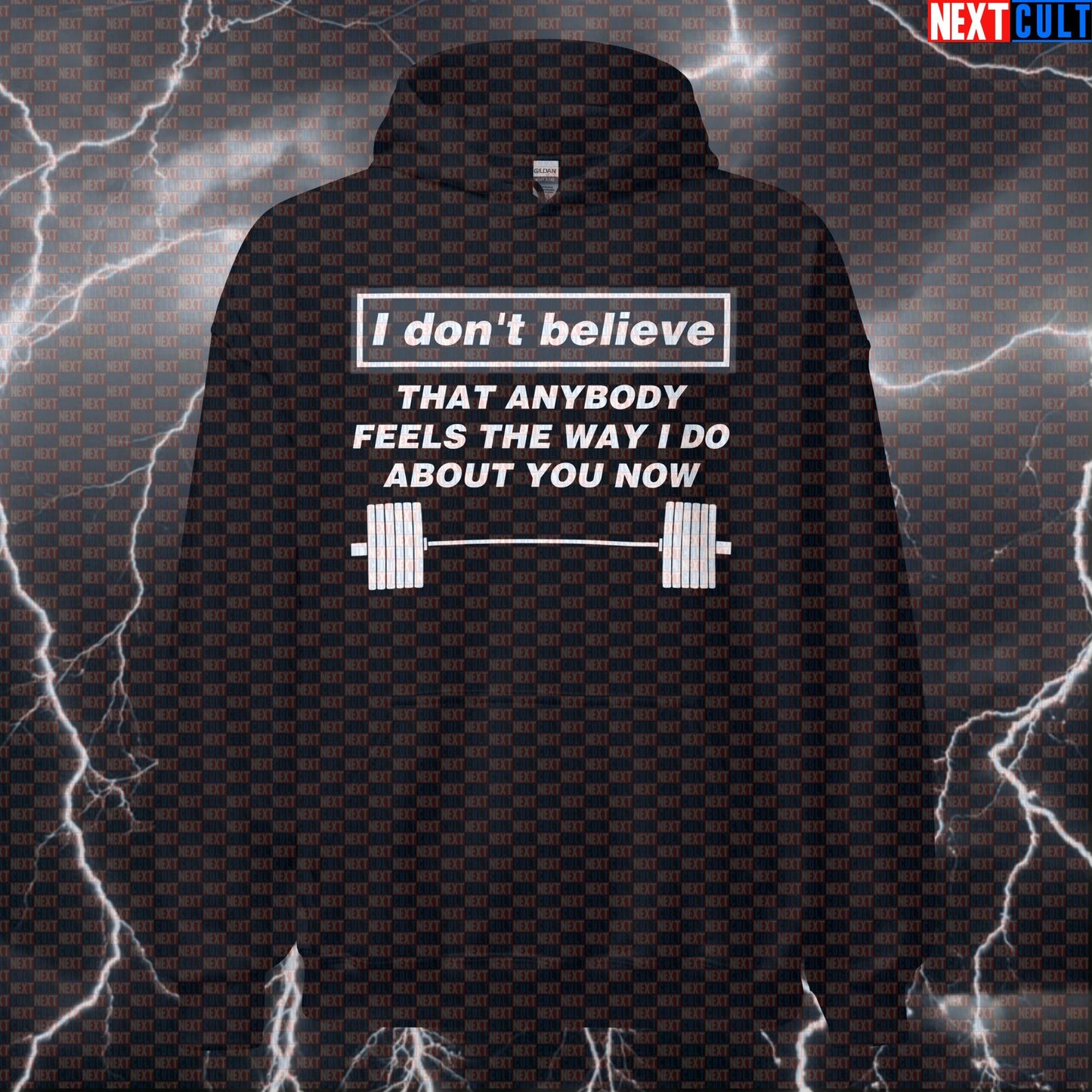 Wonderbar Gym Hoodie | Funny Oasis "Wonderwall" Parody Hoodie For Lifters & Gymbros Hoodies Bodybuilding Fitness Gym Oasis Powerlifting Pump Cover Rock Music Workout Next Cult Brand