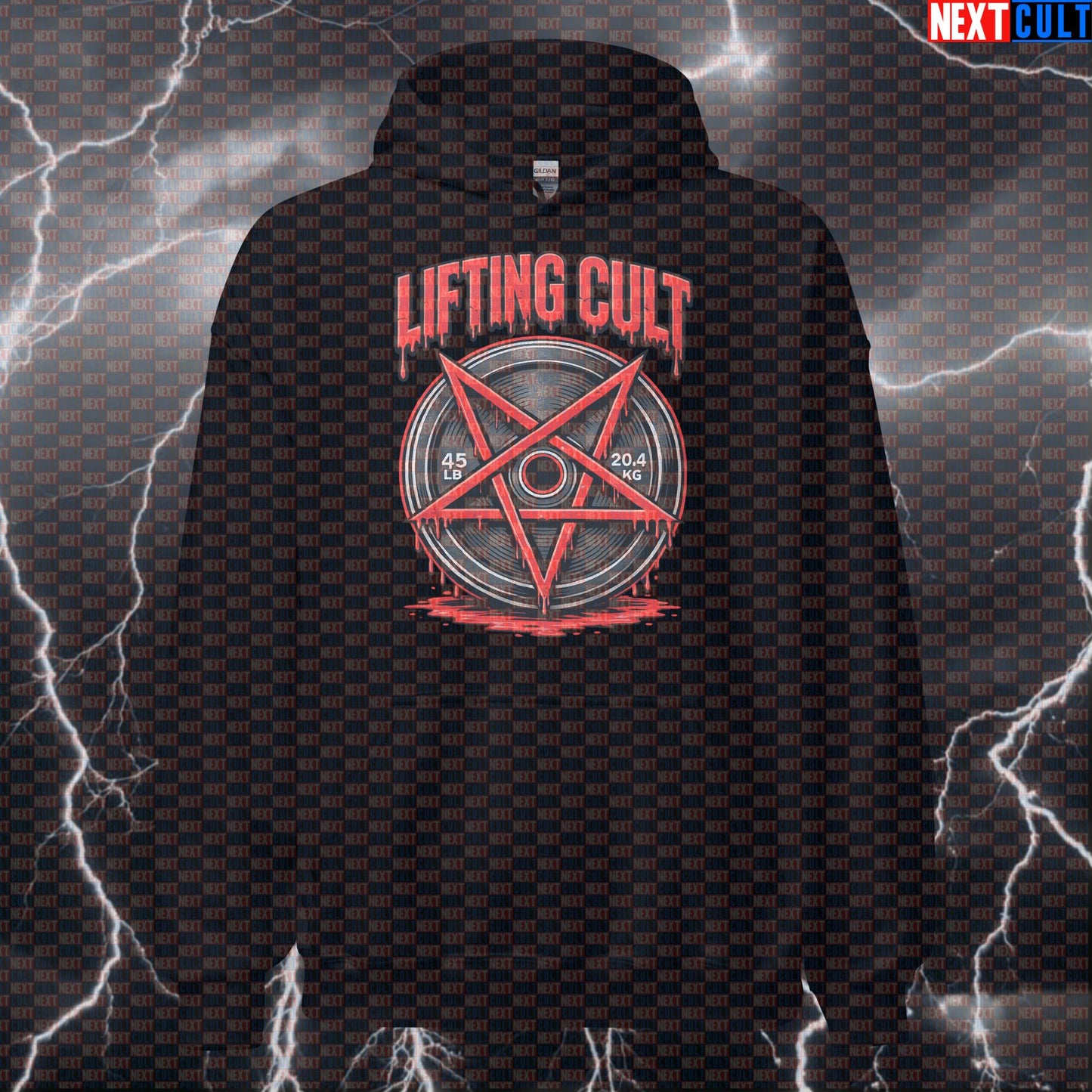 Lifting Cult Funny Gym Hoodie Meme Bodybuilding Powerlifting Workout Gym Hoodie Cult Fitness Pullover Hoodies Bodybuilding Fitness Gym Powerlifting Pump Cover Workout Next Cult Brand
