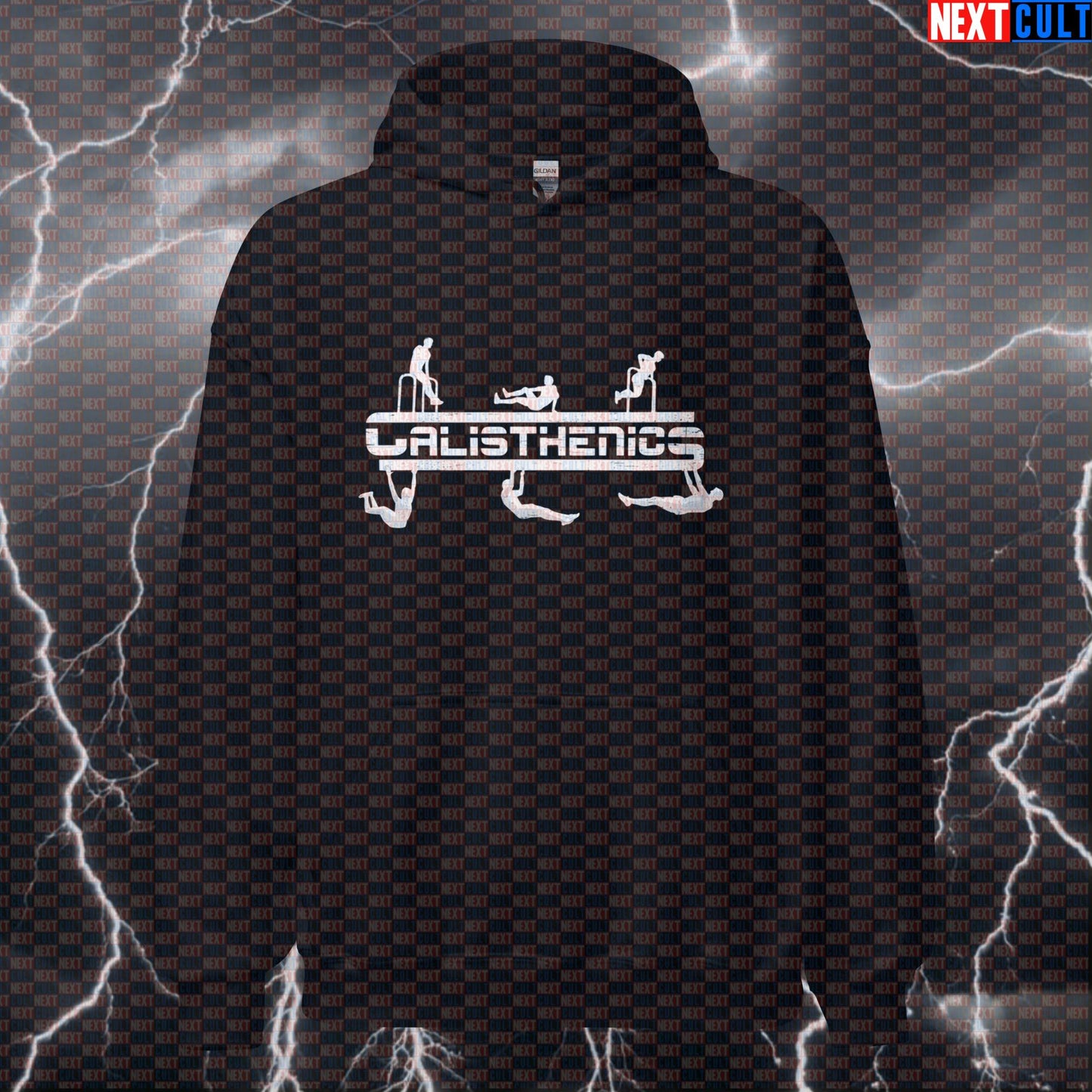 Funny Calisthenics Gym Hoodie Hooded Sweatshirt Pullover Pump Cover for Bodyweight Workout Training Lovers Hoodies Next Cult Brand