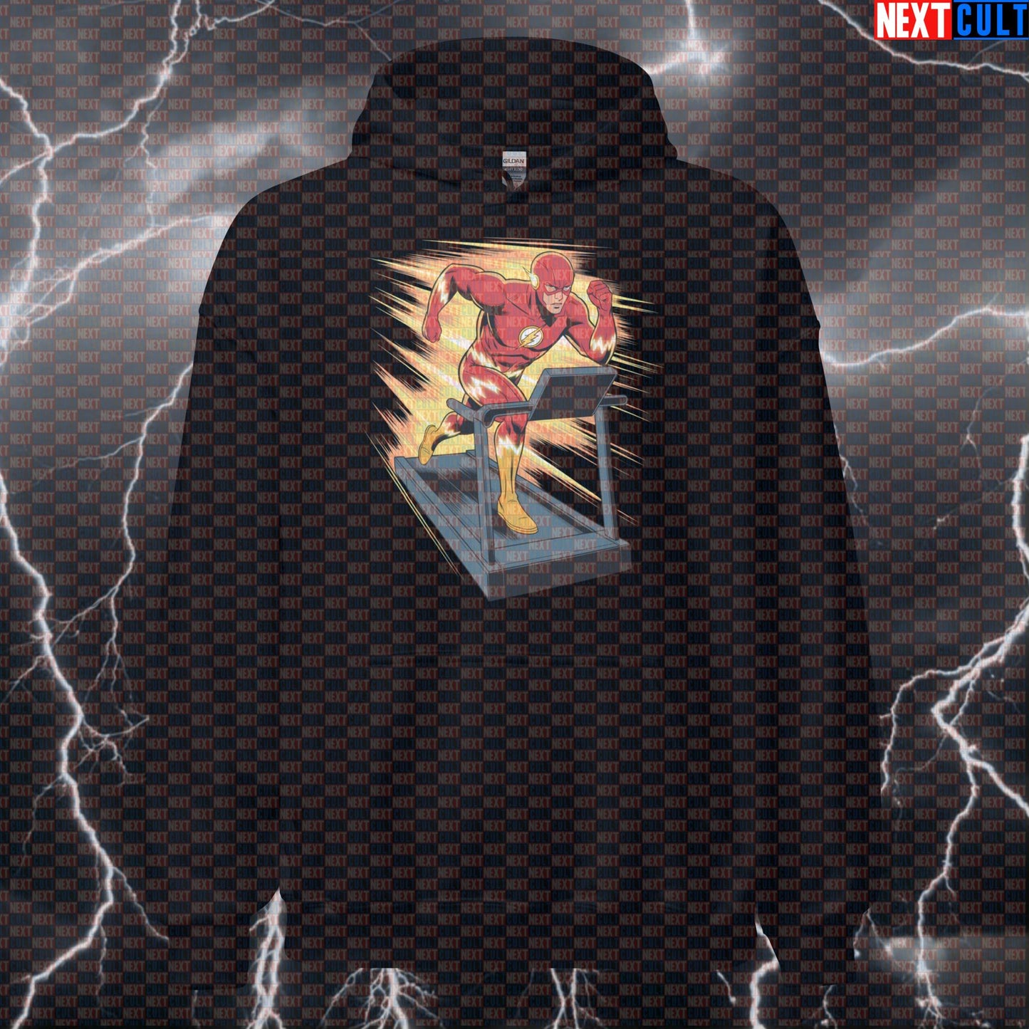 Cardio Speed Flash Funny Gym Hoodie Pump Cover Pullover Hooded Sweatshirt for Treadmill Running Workouts Hoodies Next Cult Brand