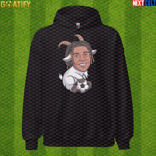 Michael Olise Hoodie – Nonchalant Football Pullover for Bayern Munich and France Fans Black Hoodies Next Cult Brand