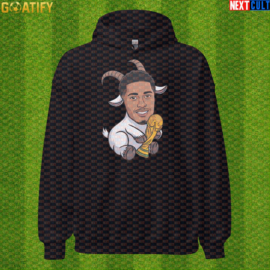 Jude Bellingham Hoodie – Future World Cup Champion Pullover Gift for Three Lions Fans Black Next Cult Brand