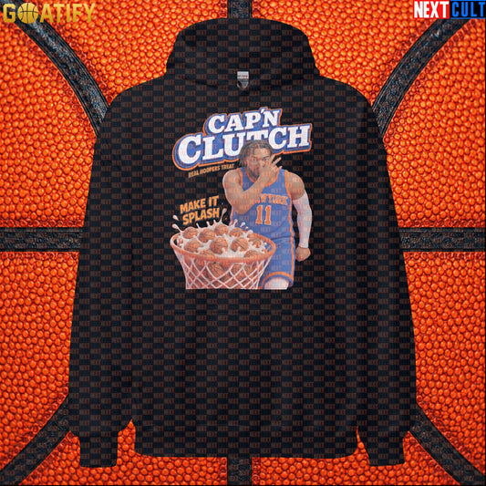 Jalen Brunson Hoodie – Make It Splash Pullover for New York Basketball Fans Black Next Cult Brand