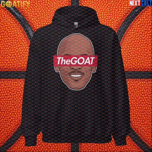 Michael Jordan Hoodie – The GOAT Chicago Bulls 6 Rings Pullover for Basketball Fans Black Hoodies Next Cult Brand