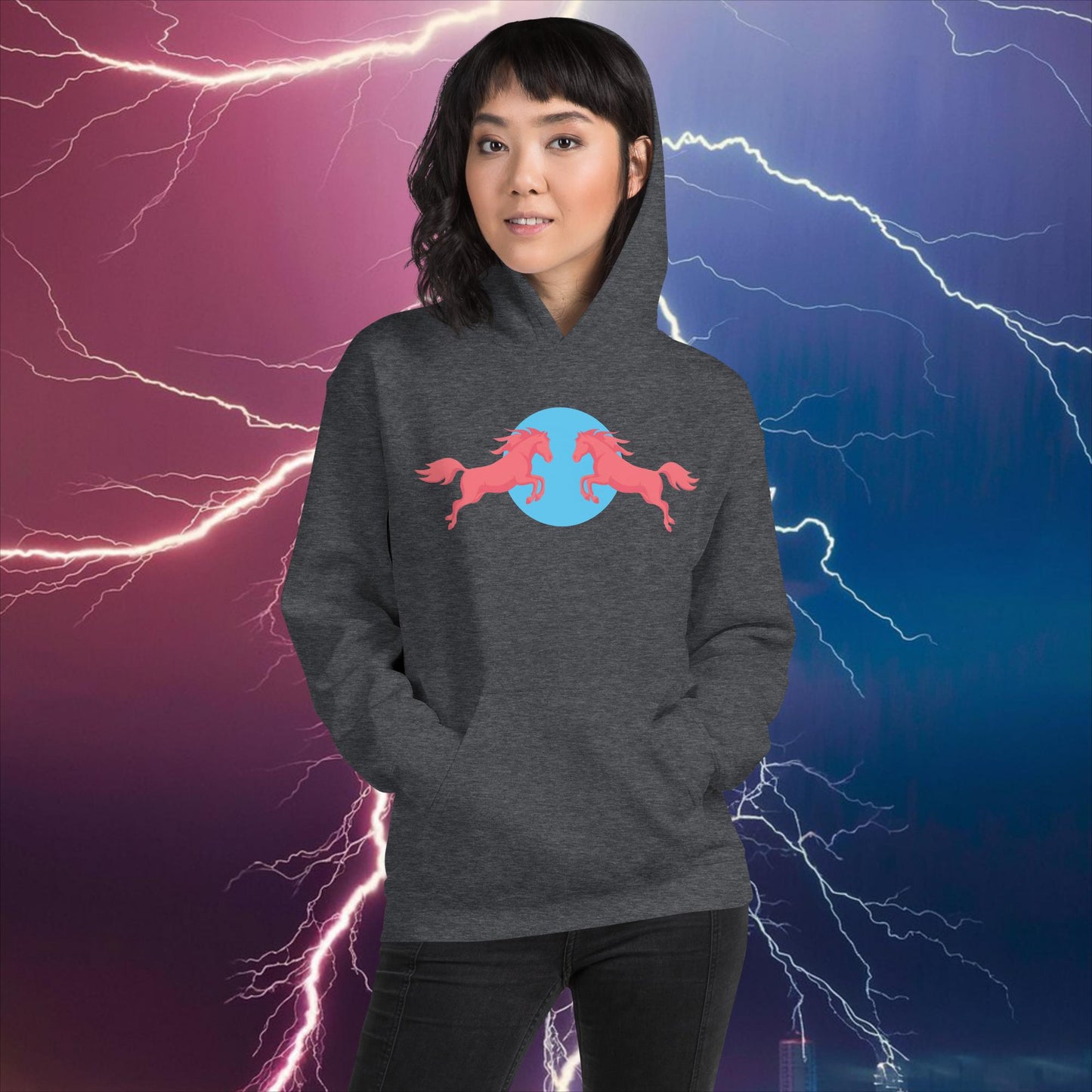 Kenergy Red Bull Ken Barbie Ryan Gosling Kenergy Unisex Hoodie Dark Heather Hoodies Barbie Ken Kenergy Movies Next Cult Brand