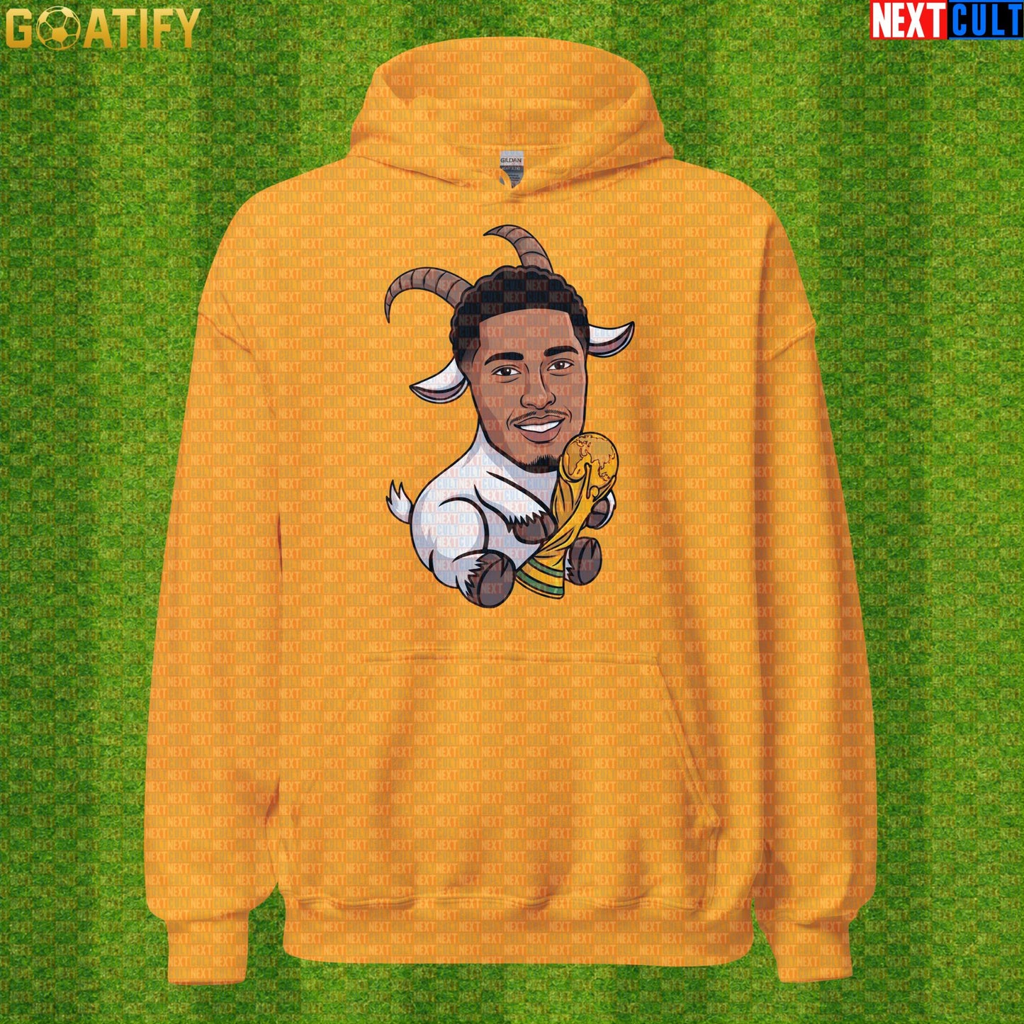 Jude Bellingham Hoodie – Future World Cup Champion Pullover Gift for Three Lions Fans Gold Hoodies Next Cult Brand