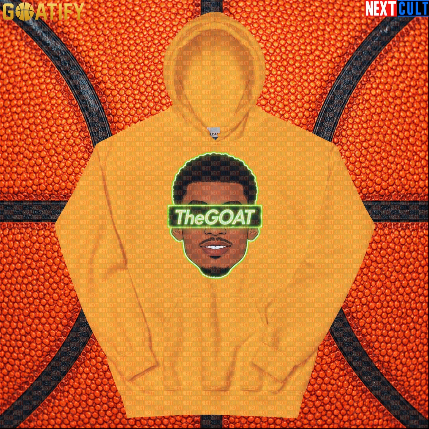 Basketball Hoodie Victor Wembanyama Sci-Fi Alien GOAT Design for Spurs Fans and Game Day Gold Hoodies Next Cult Brand