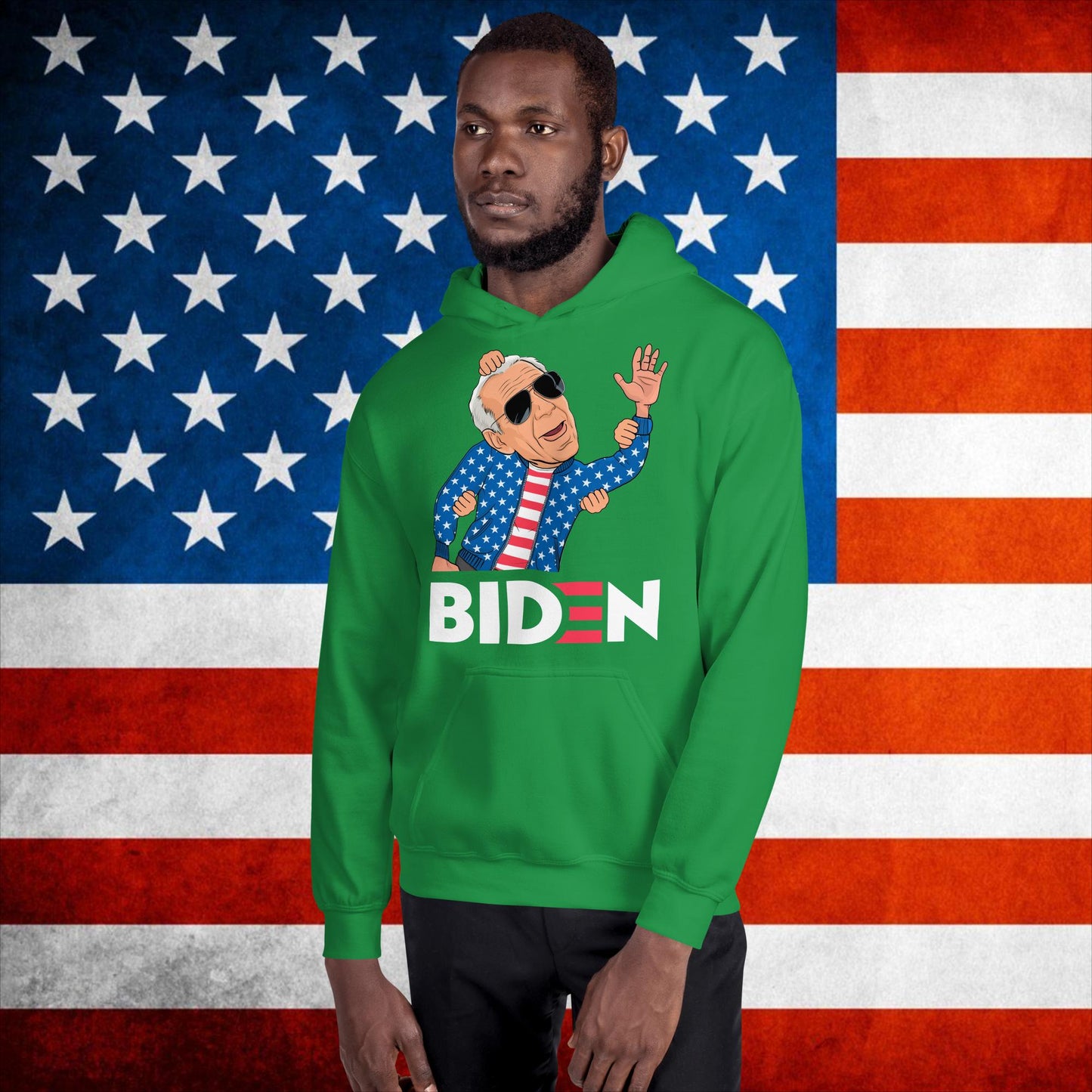 Weekend at Biden's Joe Biden Meme Democrat Republican Trump Gift Biden Gift 90s Vintage Unisex Hoodie Irish Green Hoodies Democrats Joe Biden Politics Next Cult Brand