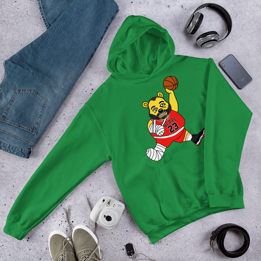 Air Segura, Tom Segura Basketball, Your Mom's House (YMH), 2 Bears 1 Cave, Funny Unisex Hoodie Irish Green Hoodies 2 Bears 1 Cave Air Segura Podcasts Stand-up Comedy Tom Segura YMH Next Cult Brand