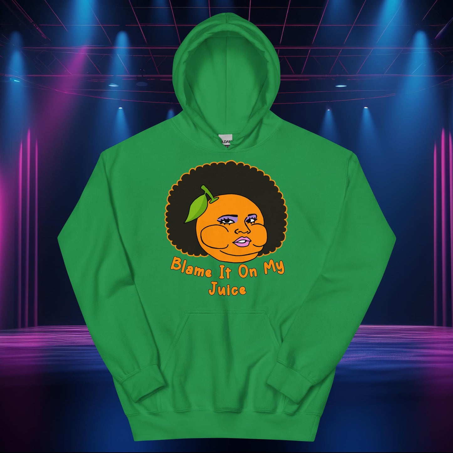 Blame It On My Juice Lizzo Special Tour Lizzo Merch Lizzo Gift Lizzo Song Lyrics Lizzo Unisex Hoodie Irish Green Hoodies Lizzo Music Next Cult Brand