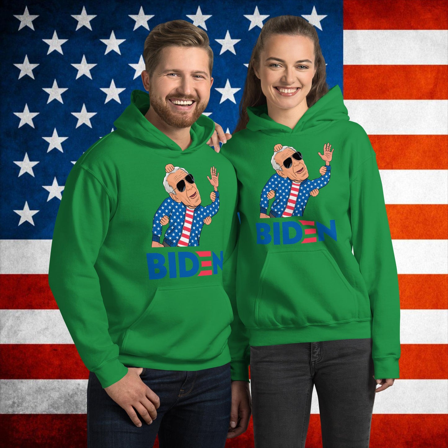 Weekend at Biden's Joe Biden Meme Democrat Republican Trump Gift Biden Gift 90s Vintage Unisex Hoodie Irish Green Hoodies Democrats Joe Biden Politics Next Cult Brand