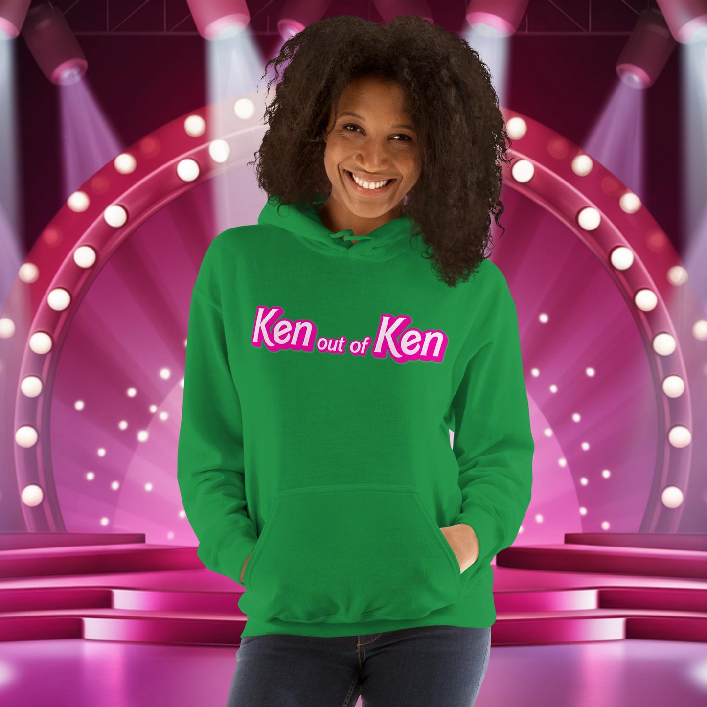 Ken out of Ken Barbie Movie Unisex Hoodie Irish Green Hoodies Barbie Ken Movies Next Cult Brand
