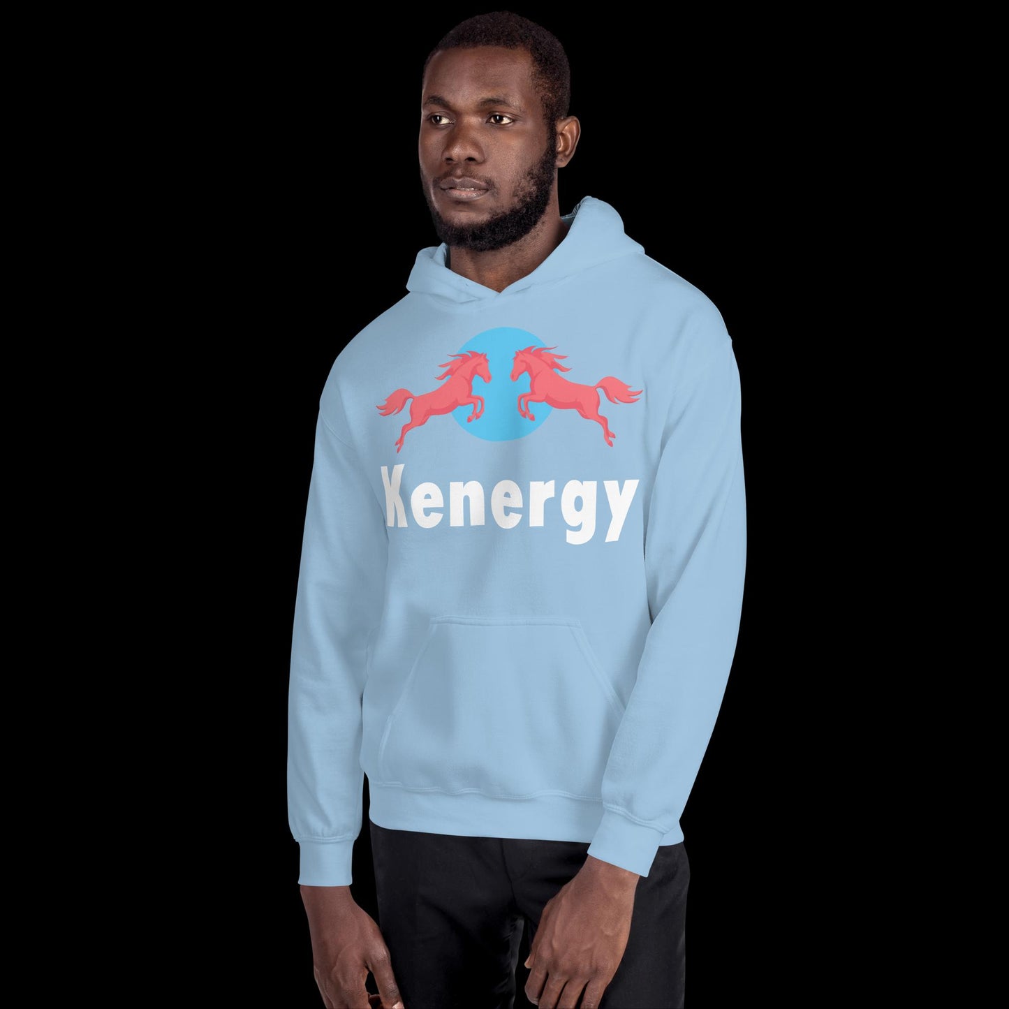 Kenergy Red Bull Ken Barbie Ryan Gosling Kenergy Unisex Hoodie Light Blue Hoodies Barbie Ken Kenergy Movies Next Cult Brand