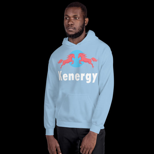 Kenergy Red Bull Ken Barbie Ryan Gosling Kenergy Unisex Hoodie Light Blue Hoodies Barbie Ken Kenergy Movies Next Cult Brand