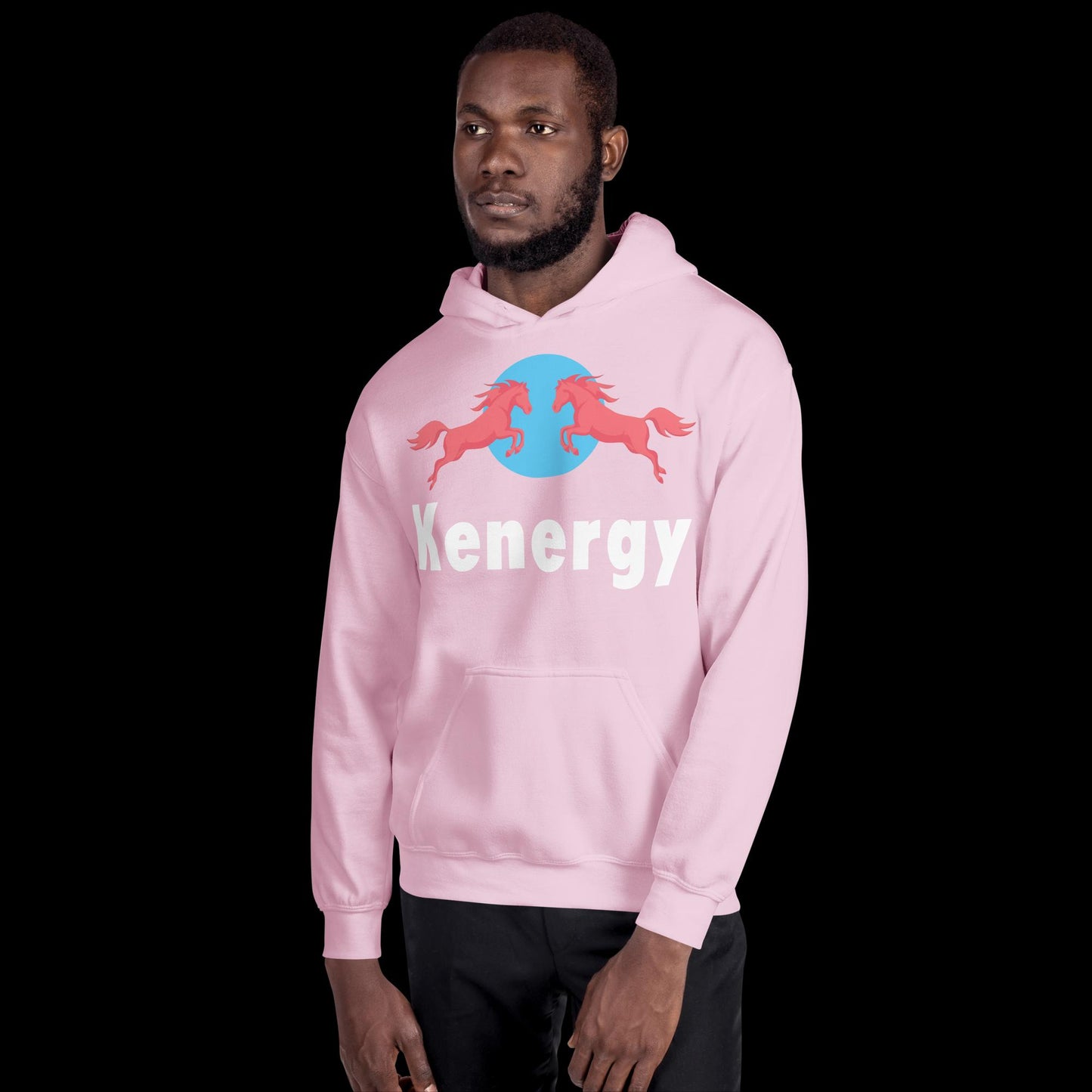 Kenergy Red Bull Ken Barbie Ryan Gosling Kenergy Unisex Hoodie Light Pink Hoodies Barbie Ken Kenergy Movies Next Cult Brand