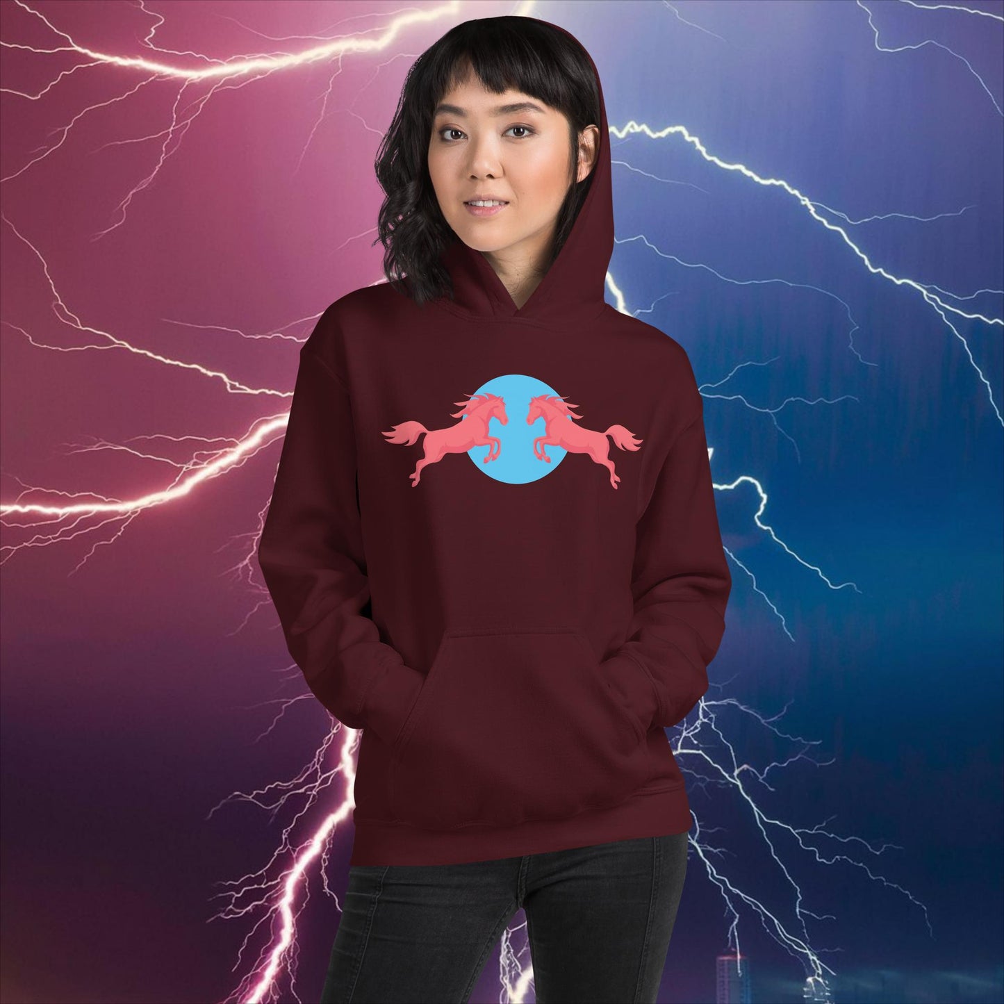 Kenergy Red Bull Ken Barbie Ryan Gosling Kenergy Unisex Hoodie Maroon Hoodies Barbie Ken Kenergy Movies Next Cult Brand