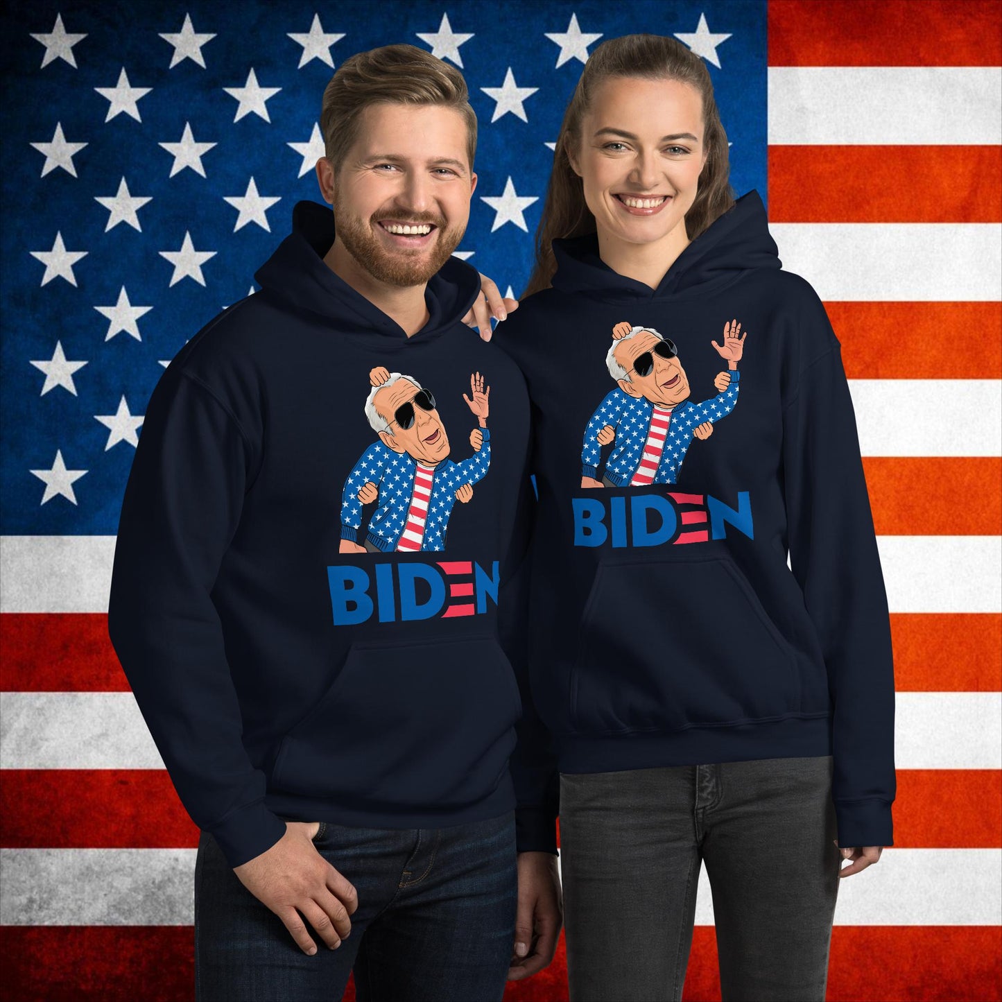 Weekend at Biden's Joe Biden Meme Democrat Republican Trump Gift Biden Gift 90s Vintage Unisex Hoodie Navy Hoodies Democrats Joe Biden Politics Next Cult Brand