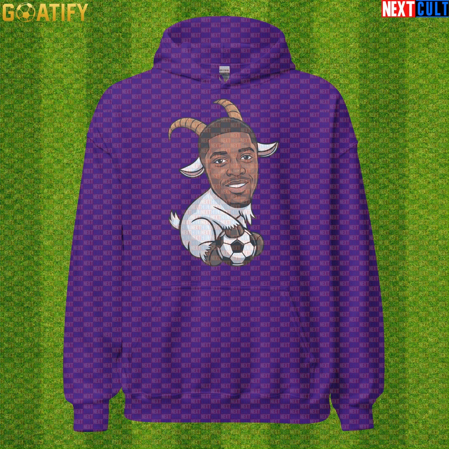 Ousmane Dembélé Hoodie – Redemption GOAT Pullover Gift for France Football Supporters Purple Hoodies Next Cult Brand