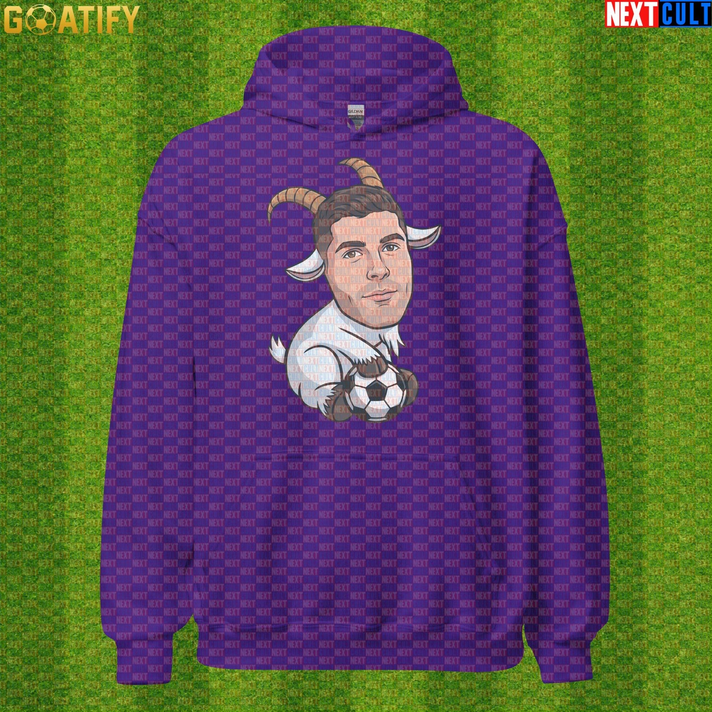 Christian Pulisic Hoodie – Captain America Football Pullover for USA World Cup Match Days Purple Hoodies Next Cult Brand