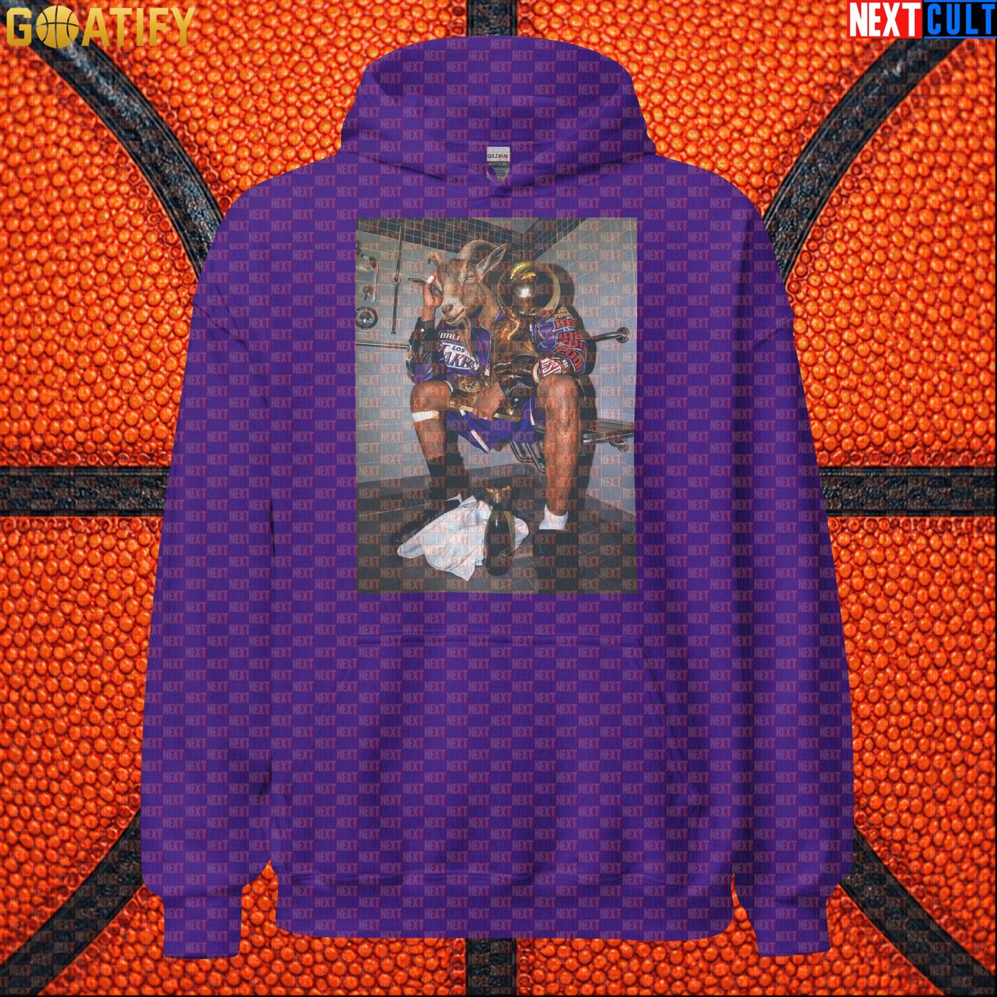 Kobe Bryant Hoodie – Mamba Mentality Locker Room Pullover for Lakers Basketball Fans Purple Hoodies Next Cult Brand