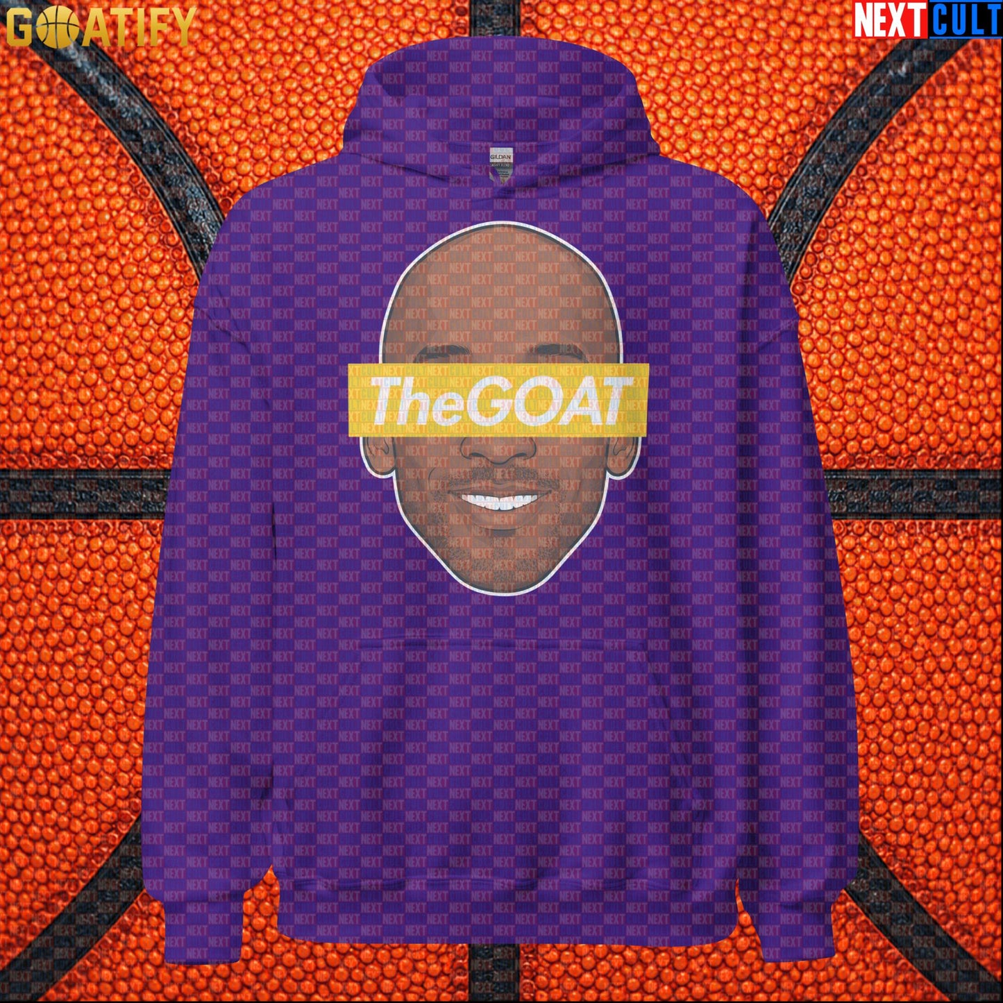 Kobe Bryant Hoodie – The GOAT Mamba Mentality Pullover for Lakers Fans and Basketball Gifts Purple Hoodies Next Cult Brand