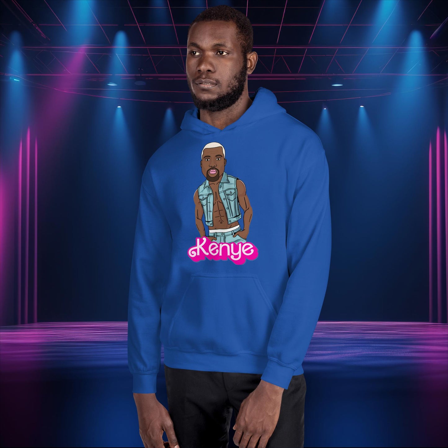 Kanye West Hoodie Kanye Jumper Kanye Pullover Barbie Hoodie Barbie Jumper Ken Hoodie Ken Jumper Ryan Gosling Hoodie Barbie Gift Ken Gift Royal Hoodies Barbie Kanye West Ken Movies Music Next Cult Brand
