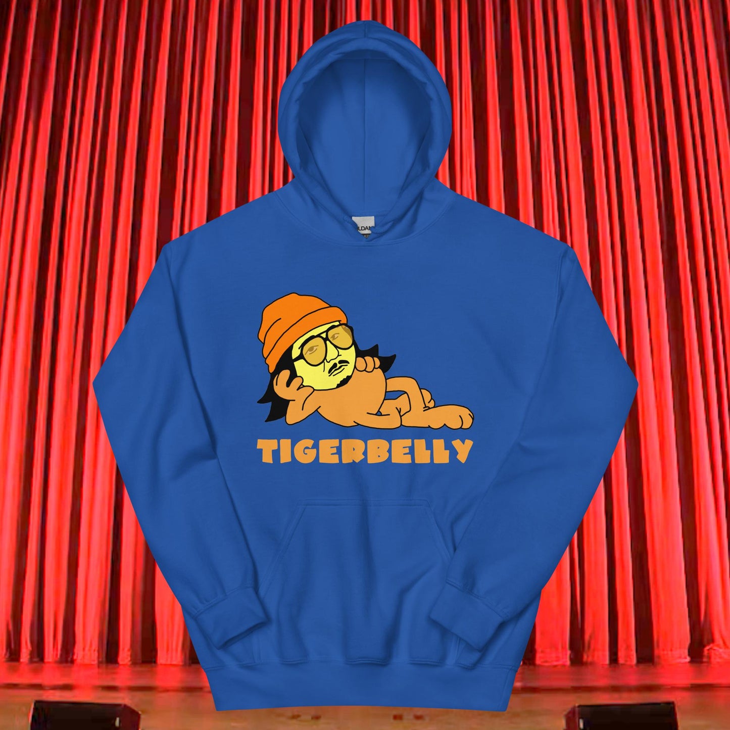 Bobby Lee Tigerbelly, Bobby Lee Merch, Tigerbelly Merch, Bobby Lee Gift, Funny Tigerbelly Gift, Tigerbelly Podcast, TigerBelly Unisex Hoodie Royal Hoodies Bobby Lee Podcasts Stand-up Comedy TigerBelly Next Cult Brand