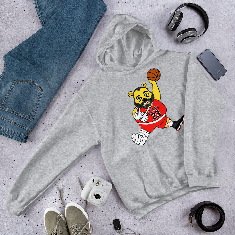 Air Segura, Tom Segura Basketball, Your Mom's House (YMH), 2 Bears 1 Cave, Funny Unisex Hoodie Sport Grey Hoodies 2 Bears 1 Cave Air Segura Podcasts Stand-up Comedy Tom Segura YMH Next Cult Brand