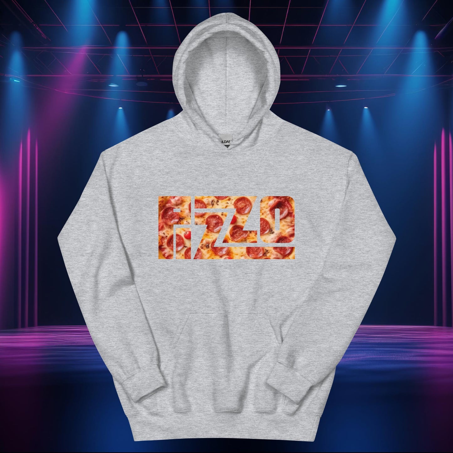 Pizzo Logo Lizzo Pizza Lizzo Merch Lizzo Gift Body Positivity Body empowerment Lizzo Unisex Hoodie Sport Grey Hoodies Lizzo Music Next Cult Brand