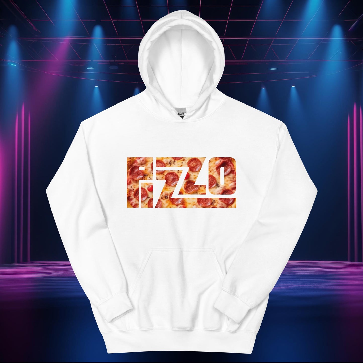 Pizzo Logo Lizzo Pizza Lizzo Merch Lizzo Gift Body Positivity Body empowerment Lizzo Unisex Hoodie White Hoodies Lizzo Music Next Cult Brand