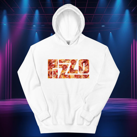 Pizzo Logo Lizzo Pizza Lizzo Merch Lizzo Gift Body Positivity Body empowerment Lizzo Unisex Hoodie White Hoodies Lizzo Music Next Cult Brand