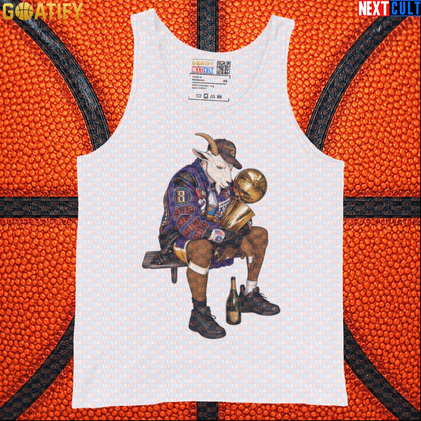 Kobe Bryant Tank Top – GOAT Champion Muscle Shirt for Basketball Training and Lakers Fans White Tank Tops Next Cult Brand