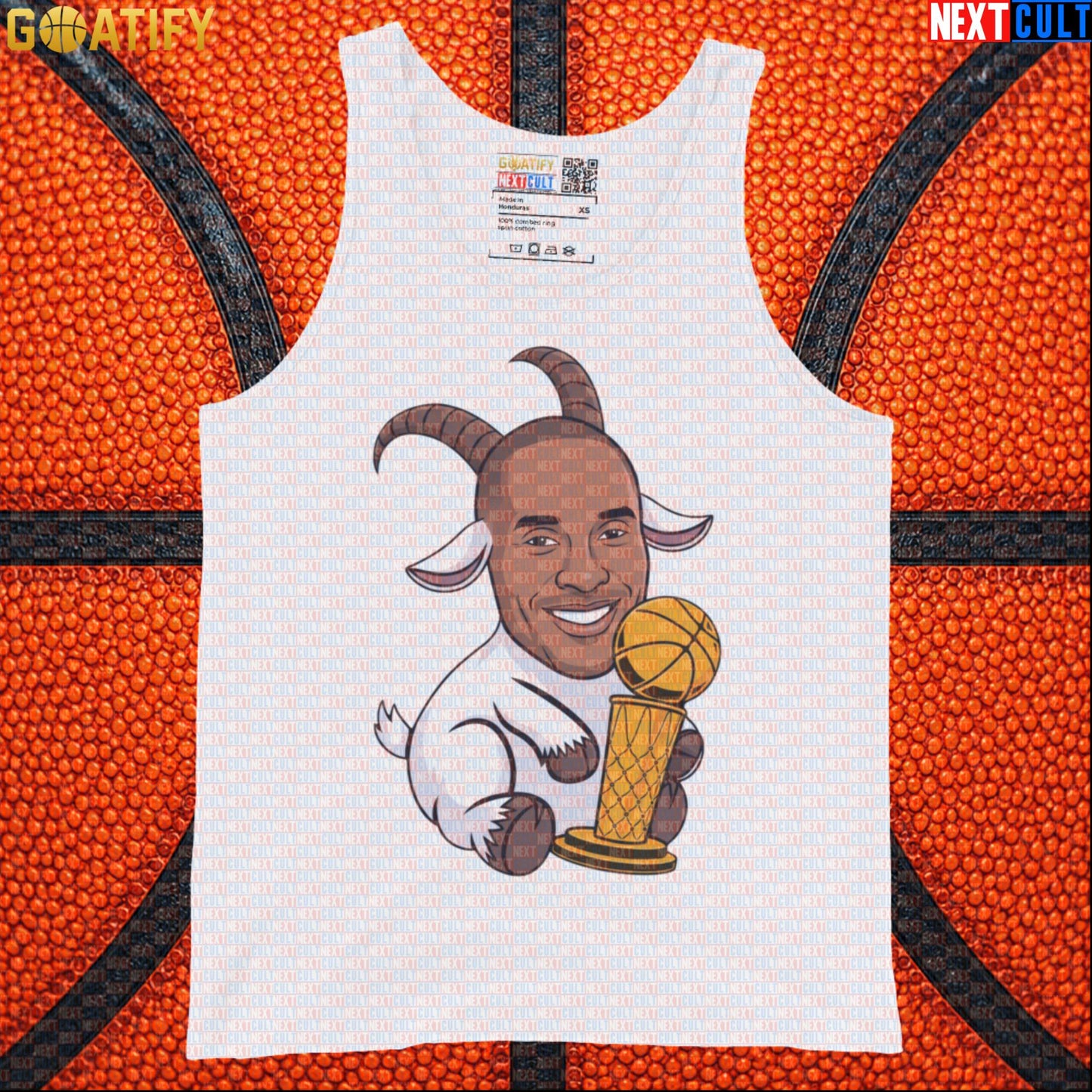 Kobe Bryant Tank Top – The GOAT Champion Muscle Shirt for Lakers Fans & NBA Sports Gifts White Tank Tops Next Cult Brand