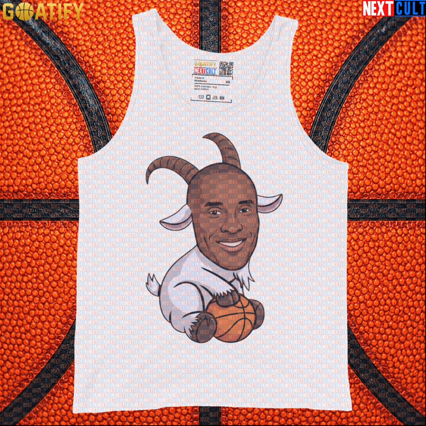 Kobe Bryant Tank Top – Black Mamba GOAT Muscle Shirt for Lakers Fans & Basketball Gifts White Tank Tops Next Cult Brand
