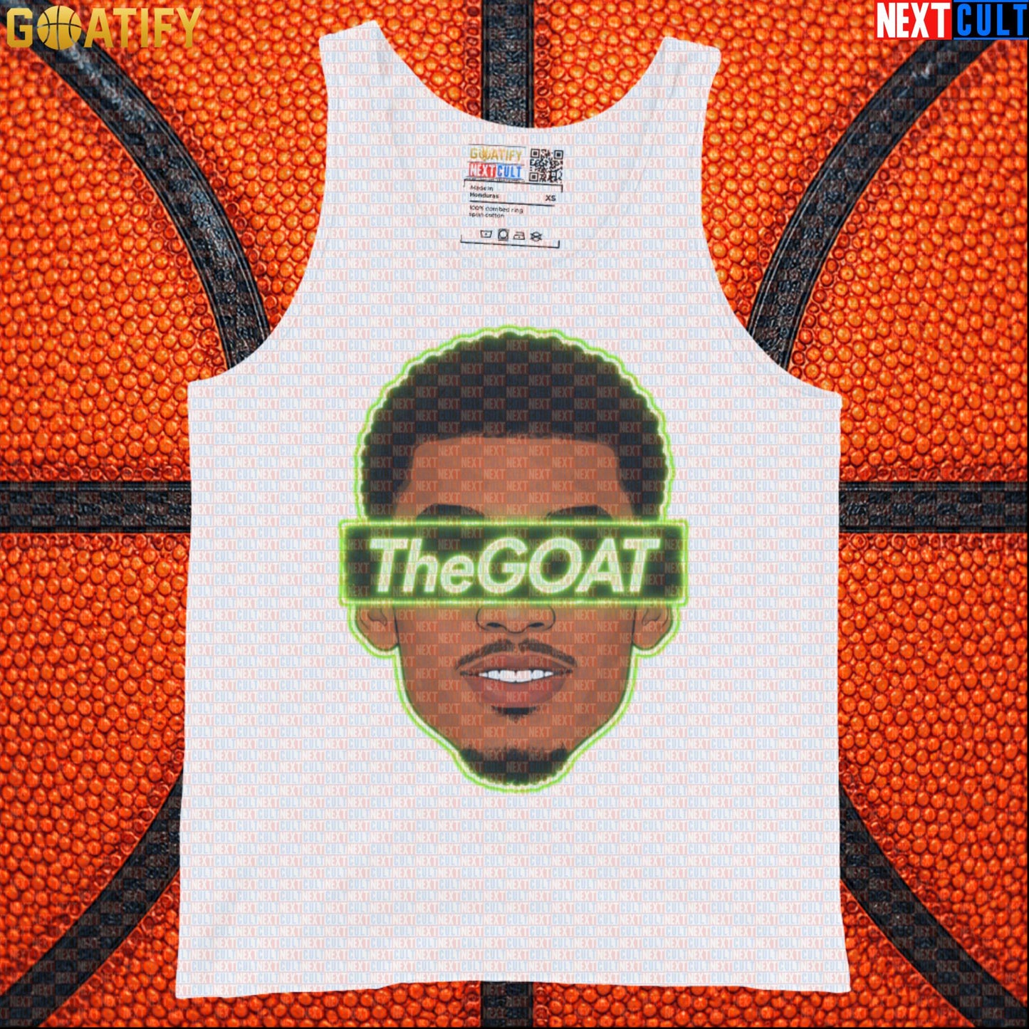 Basketball Tank Top Victor Wembanyama Sci-Fi Alien GOAT Graphic for Spurs Fans and Gym White Tank Tops Next Cult Brand