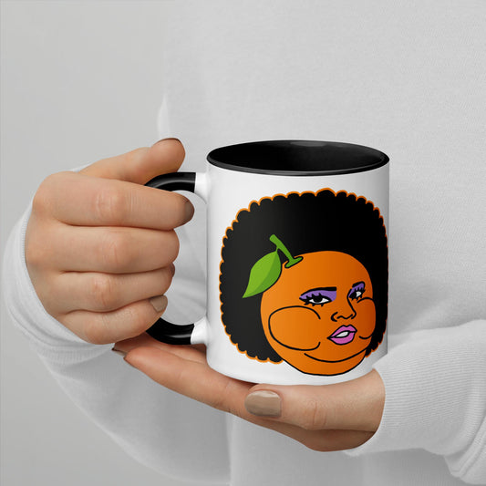 Blame It On My Juice Lizzo Merch Lizzo Gift Song Lyrics Lizzo Mug with Color Inside Black Mugs Lizzo Music Next Cult Brand