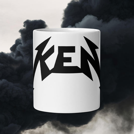 Rockstar Ken Barbie Movie Ryan Gosling White glossy mug Default Title Mugs Barbie Ken Movies Next Cult Brand