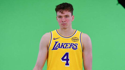 Dalton Knecht in a Los Angeles Lakers uniform