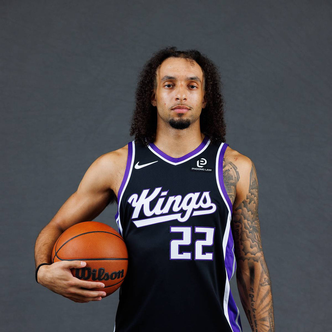 Devin Carter with a basketball