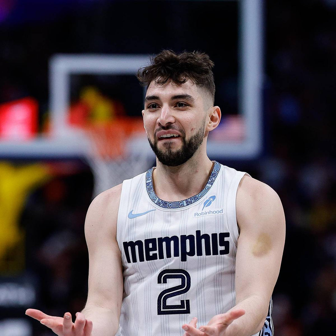 Ty Jerome in a Memphis Grizzlies jersey during the 2026 season